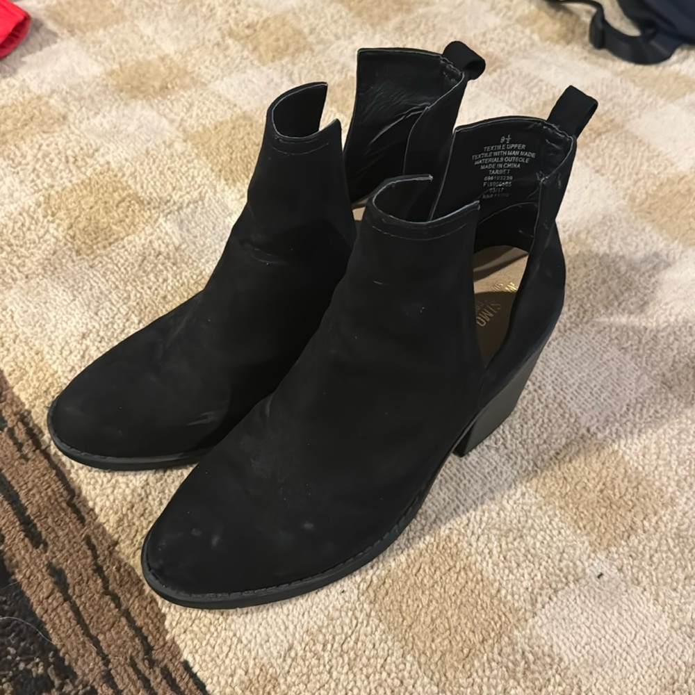 Black booties